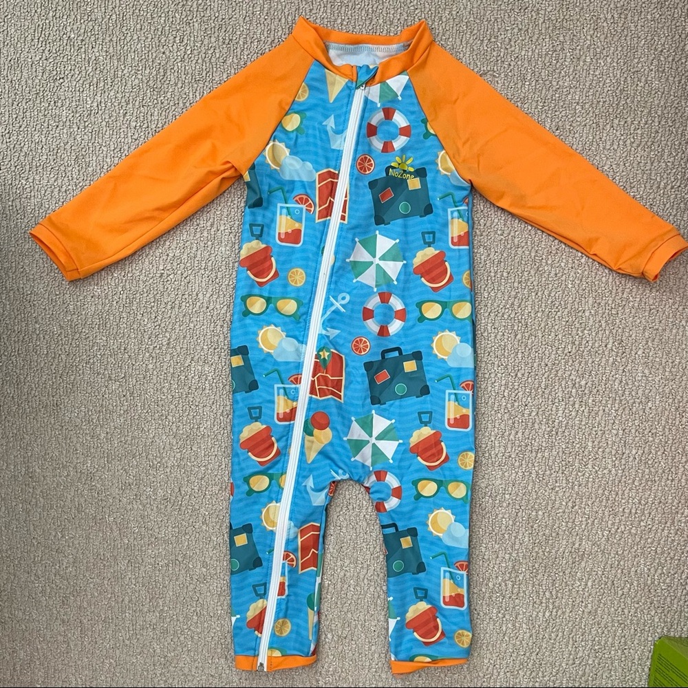 Nozone Tahiti full zip swimsuit (spf 50)